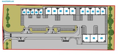 Trident Business Park Park, Llangefni for rent Site Plan- Image 1 of 2