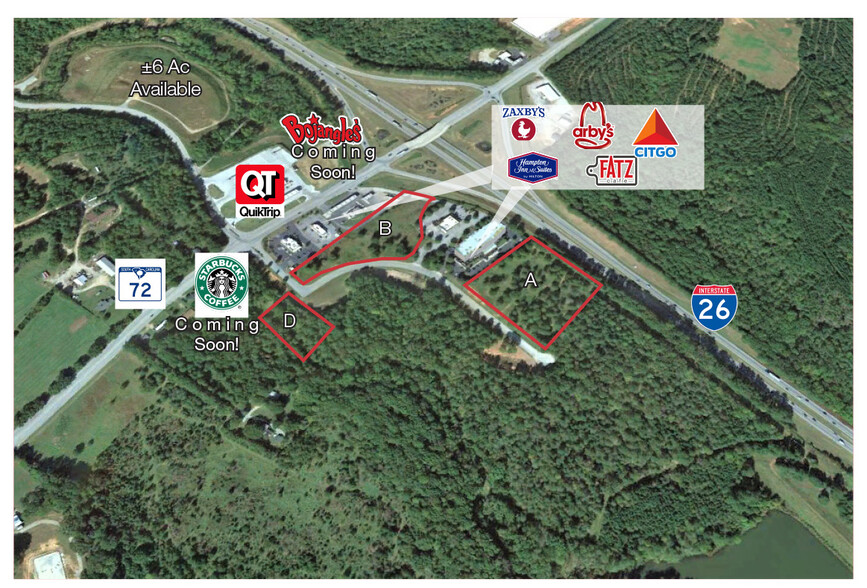 Highway 72, Clinton, SC for sale - Building Photo - Image 1 of 2