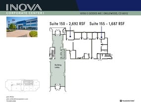 10700 E Geddes Ave, Englewood, CO to rent Site Plan- Image 2 of 4