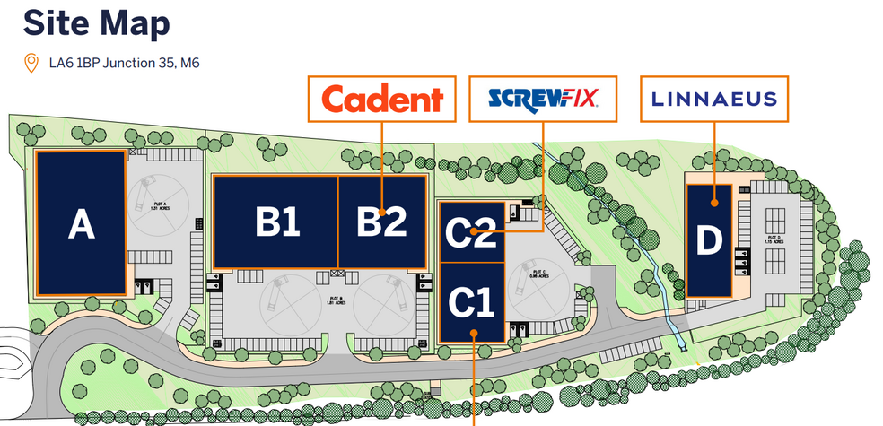 Kellet Rd, Carnforth for rent - Site Plan - Image 2 of 2