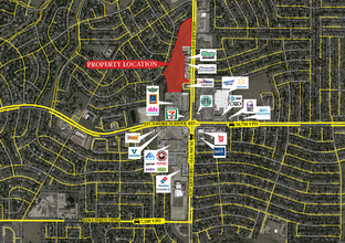 7100 McCart Ave, Fort Worth, TX - aerial  map view - Image1