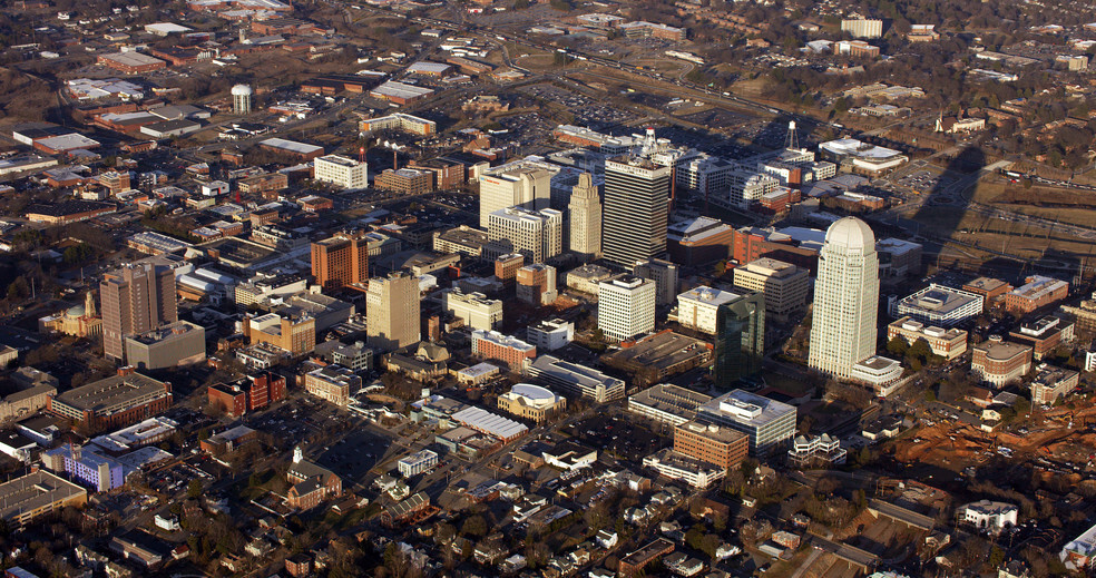 101 N Chestnut St, Winston-Salem, NC for rent - Aerial - Image 3 of 4