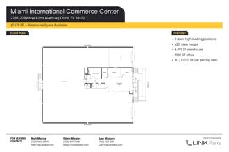 7950-7966 NW 14th St, Miami, FL to rent Site Plan- Image 1 of 12