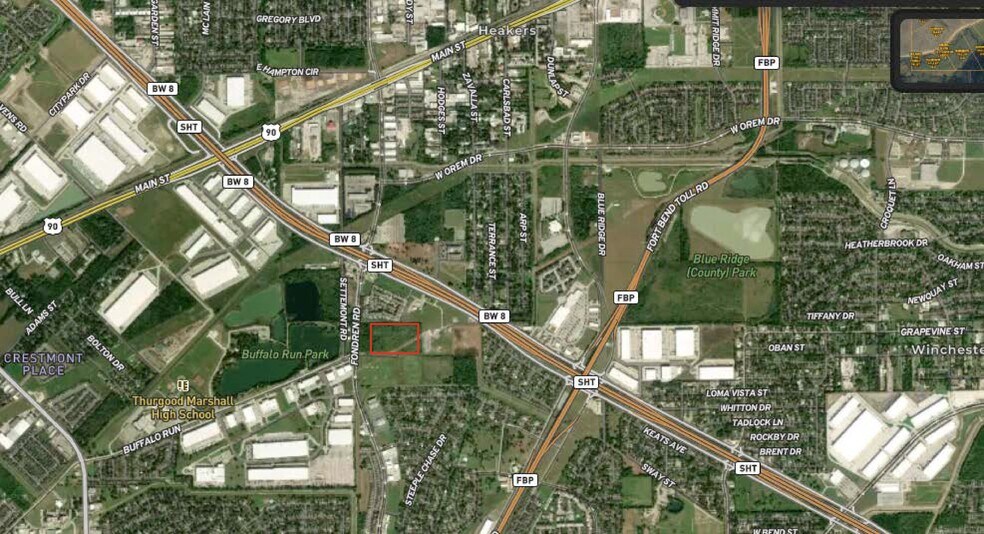 0 Cangelosi Rd Fondren, Missouri City, TX for sale - Primary Photo - Image 1 of 2