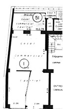Retail in Paris to rent Floor Plan- Image 1 of 1