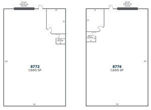 8760-8798 Tyler Blvd, Mentor, OH for rent Floor Plan- Image 1 of 1