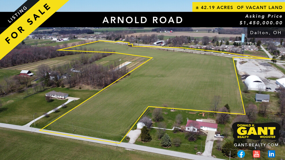 Arnold Road, Dalton, OH for sale - Primary Photo - Image 1 of 5