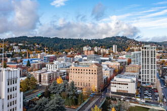 1402-1414 SW Morrison St, Portland, OR - aerial  map view