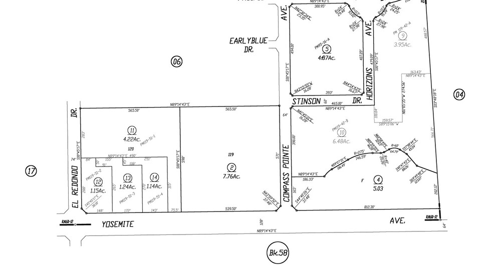 1237 Yosemite Pky, Merced, CA for sale - Plat Map - Image 2 of 2