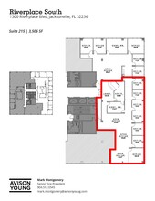 1300 Riverplace Blvd, Jacksonville, FL for rent Floor Plan- Image 1 of 1