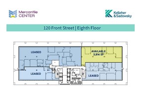 100 Front St, Worcester, MA for rent Floor Plan- Image 1 of 1