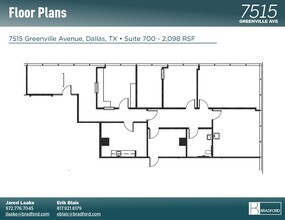 7515 Greenville Ave, Dallas, TX for rent Floor Plan- Image 1 of 1