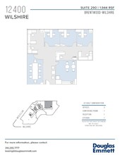 12400 Wilshire Blvd, Los Angeles, CA for rent Floor Plan- Image 1 of 1