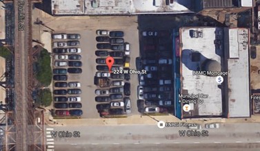 216 W Ohio St, Chicago, IL - aerial  map view