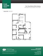 1305 Airport Fwy, Bedford, TX for rent Floor Plan- Image 2 of 3