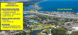 More details for 616-624 Marina Bay Dr, Kemah, TX - Retail for Sale