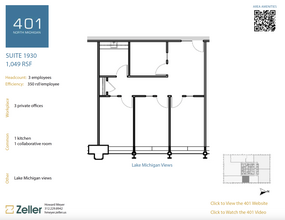 401 N Michigan Ave, Chicago, IL for rent Floor Plan- Image 1 of 1