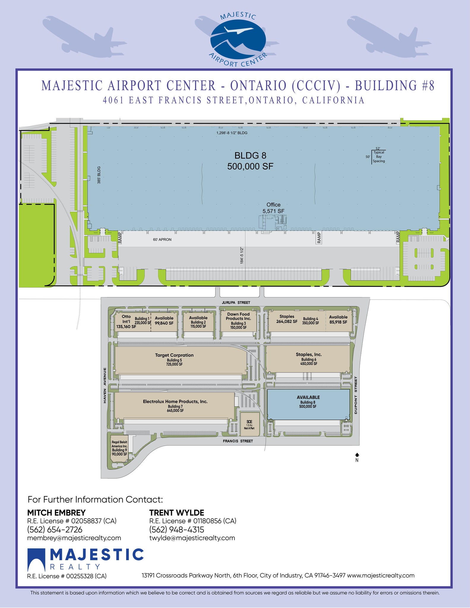 4061 E Francis St, Ontario, CA for rent Site Plan- Image 1 of 1