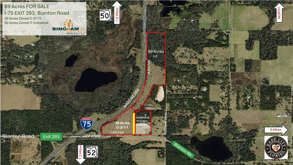 0 Blanton Rd, Dade City, FL for sale - Aerial - Image 1 of 4