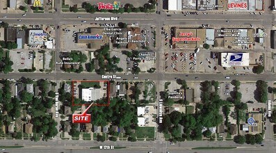 628 Centre St, Dallas, TX - AERIAL  map view