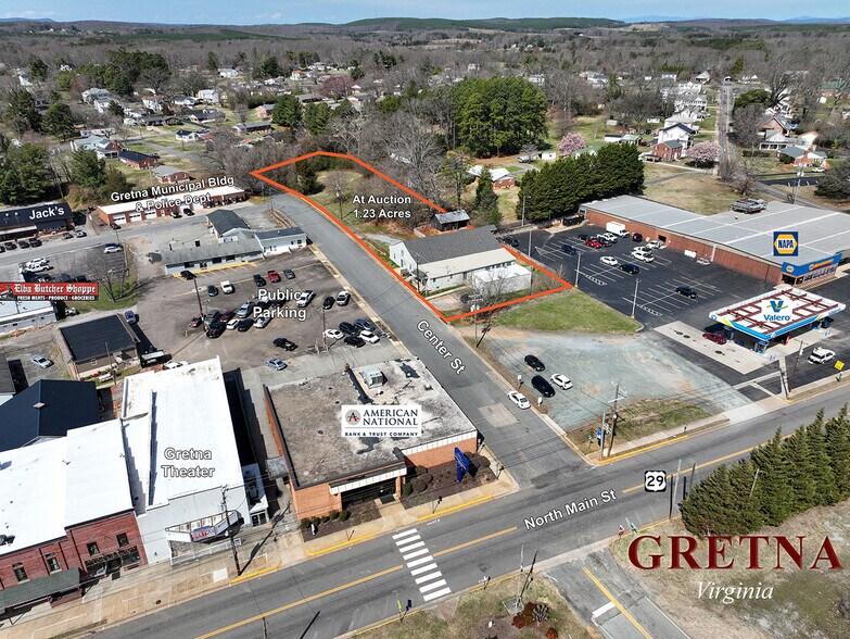 106 Center St, Gretna, VA for rent - Aerial - Image 3 of 11