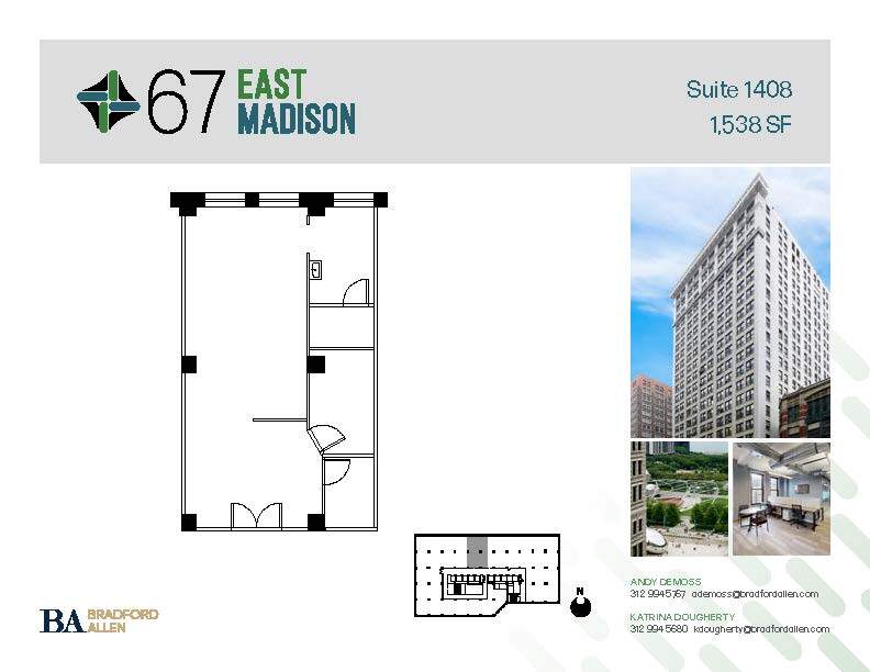 67 E Madison St, Chicago, IL to rent Floor Plan- Image 1 of 1