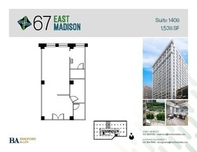 67 E Madison St, Chicago, IL to rent Floor Plan- Image 1 of 1