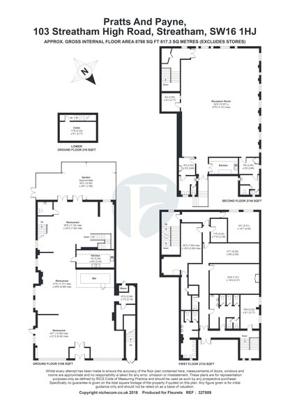 103-105 Streatham High Rd, London to rent - Site Plan - Image 2 of 4