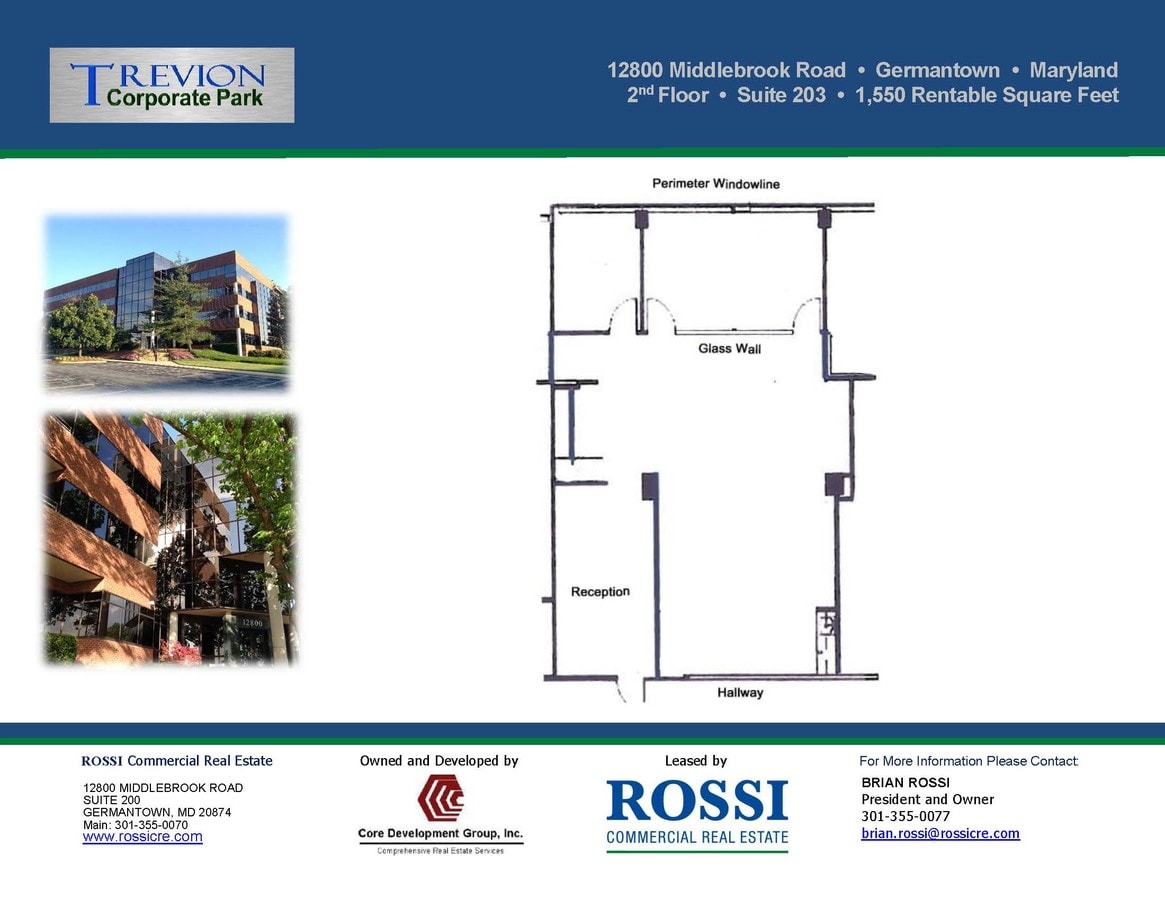 12800 Middlebrook Rd, Germantown, MD 20874 - Unit 203 - - Floor Plan - Image 1 of 1