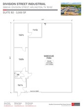 2800 W Division St, Arlington, TX for rent Site Plan- Image 2 of 2