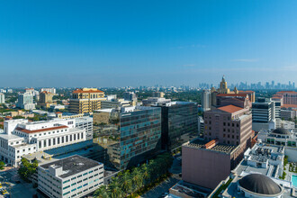 201 Alhambra Cir, Coral Gables, FL - aerial  map view