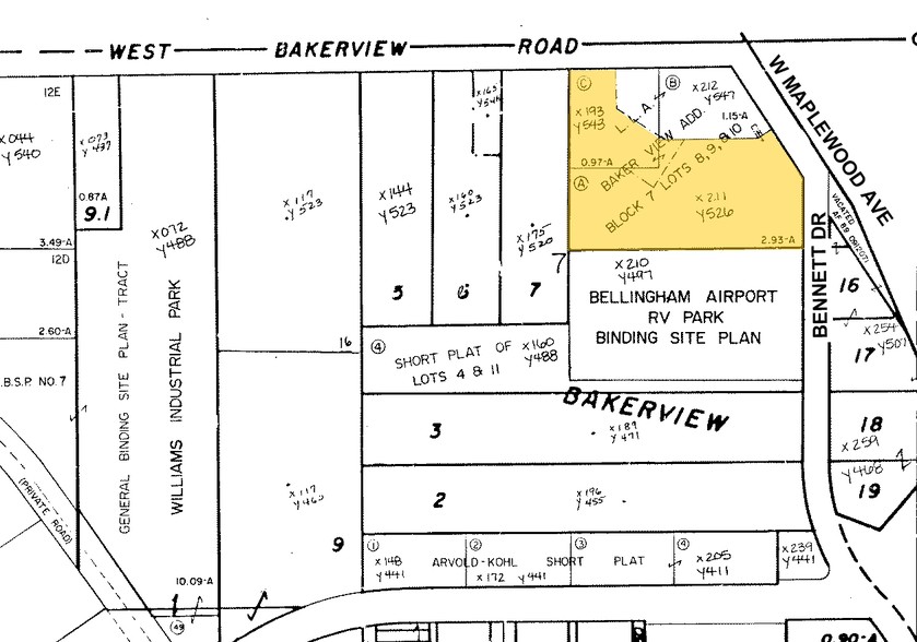 3985 Bennett Dr, Bellingham, WA for sale - Plat Map - Image 1 of 1