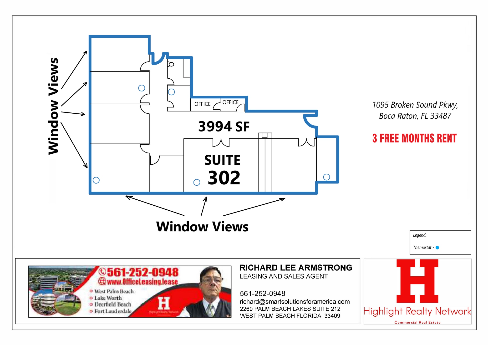 1095 Broken Sound Pky, Boca Raton, FL to rent Floor Plan- Image 1 of 3
