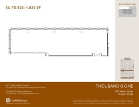 1001 Water St, Tampa, FL to rent Floor Plan- Image 1 of 1