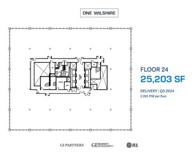 624 S Grand Ave, Los Angeles, CA for rent Floor Plan- Image 1 of 1