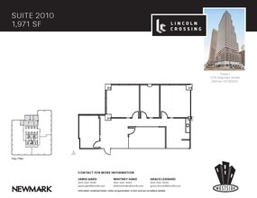 1775 Sherman St, Denver, CO to rent Floor Plan- Image 1 of 1