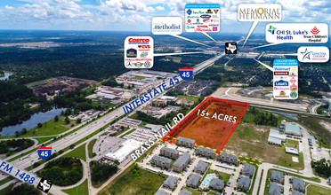 105 FM 1488, Conroe, TX for sale Aerial- Image 1 of 1