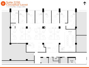 111 W Jackson Blvd, Chicago, IL for rent Site Plan- Image 1 of 3