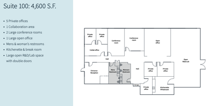 3925-3945 Bohannon Dr, Menlo Park, CA for rent Floor Plan- Image 1 of 2