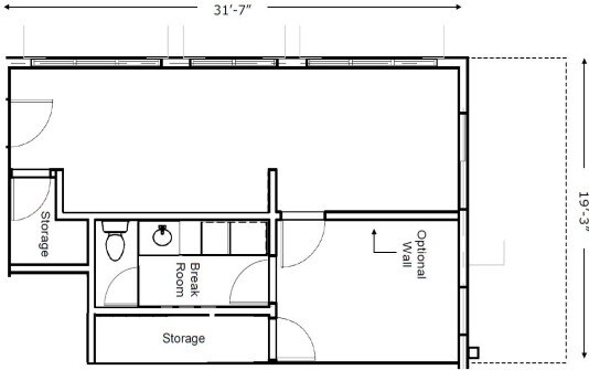 100 E Willetta St, Phoenix, AZ for rent - Floor Plan - Image 2 of 4