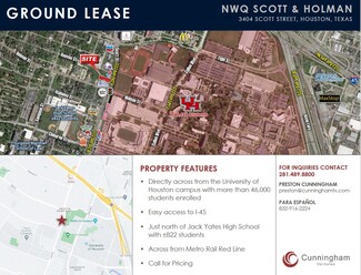 More details for 3404 Scott St, Houston, TX - Land for Rent