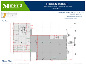 9515 Gerwig Ln, Columbia, MD for rent Floor Plan- Image 1 of 2