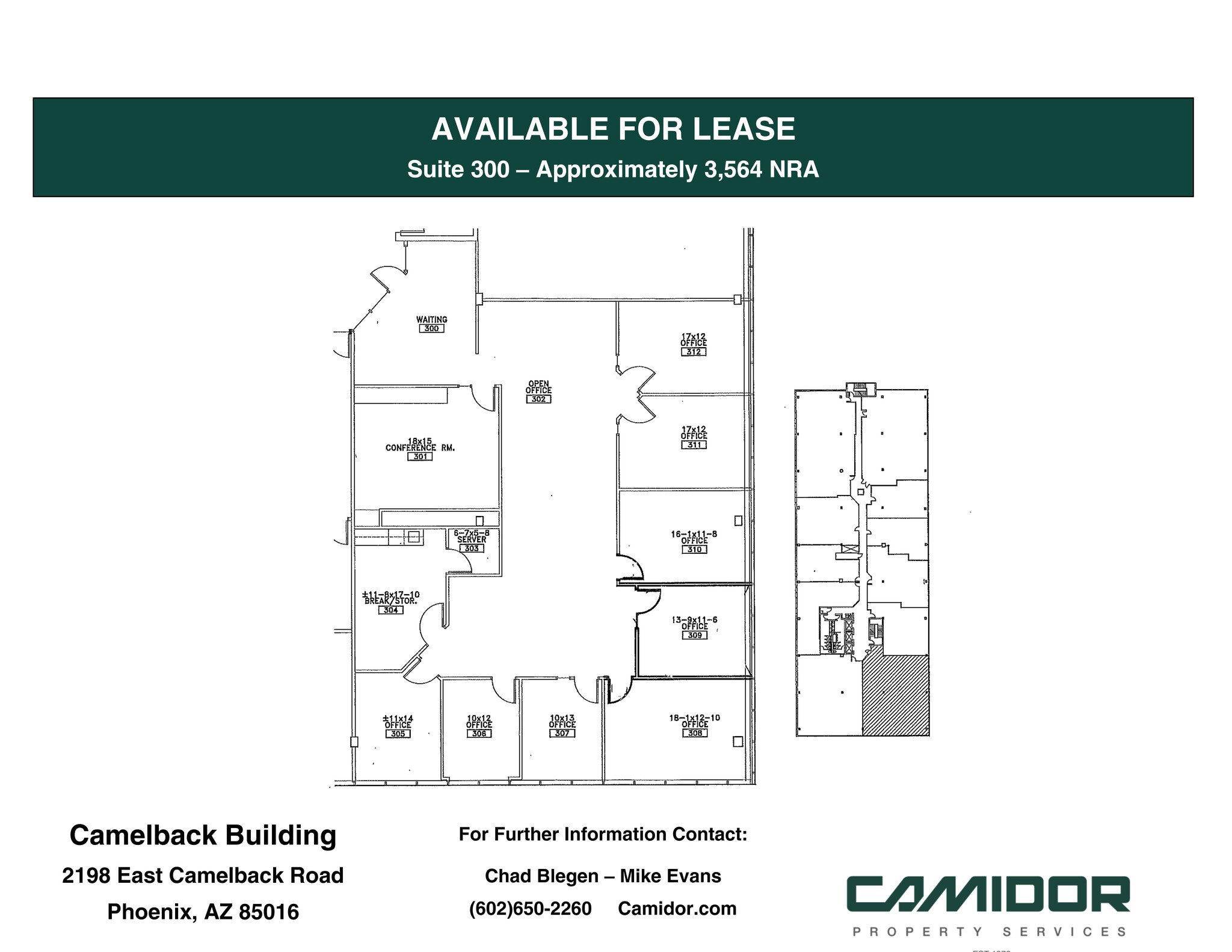 2198 E Camelback Rd, Phoenix, AZ for rent Site Plan- Image 1 of 1