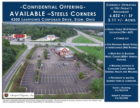 4300 Lakepointe Corporate Dr, Stow, OH for rent Site Plan- Image 1 of 1