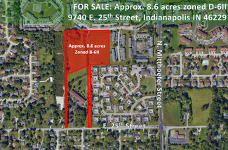 More details for 9740 E 25th St, Indianapolis, IN - Land for Sale