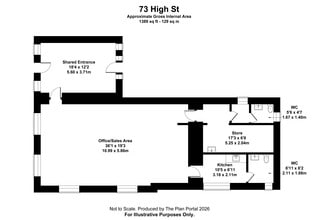 73-75 High St, Annan to rent Floor Plan- Image 1 of 1
