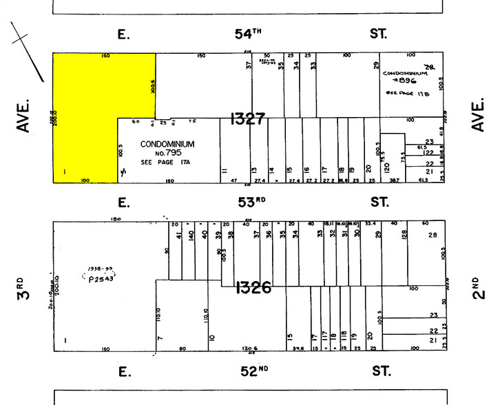 885 Third Ave, New York, NY for rent - Plat Map - Image 3 of 3