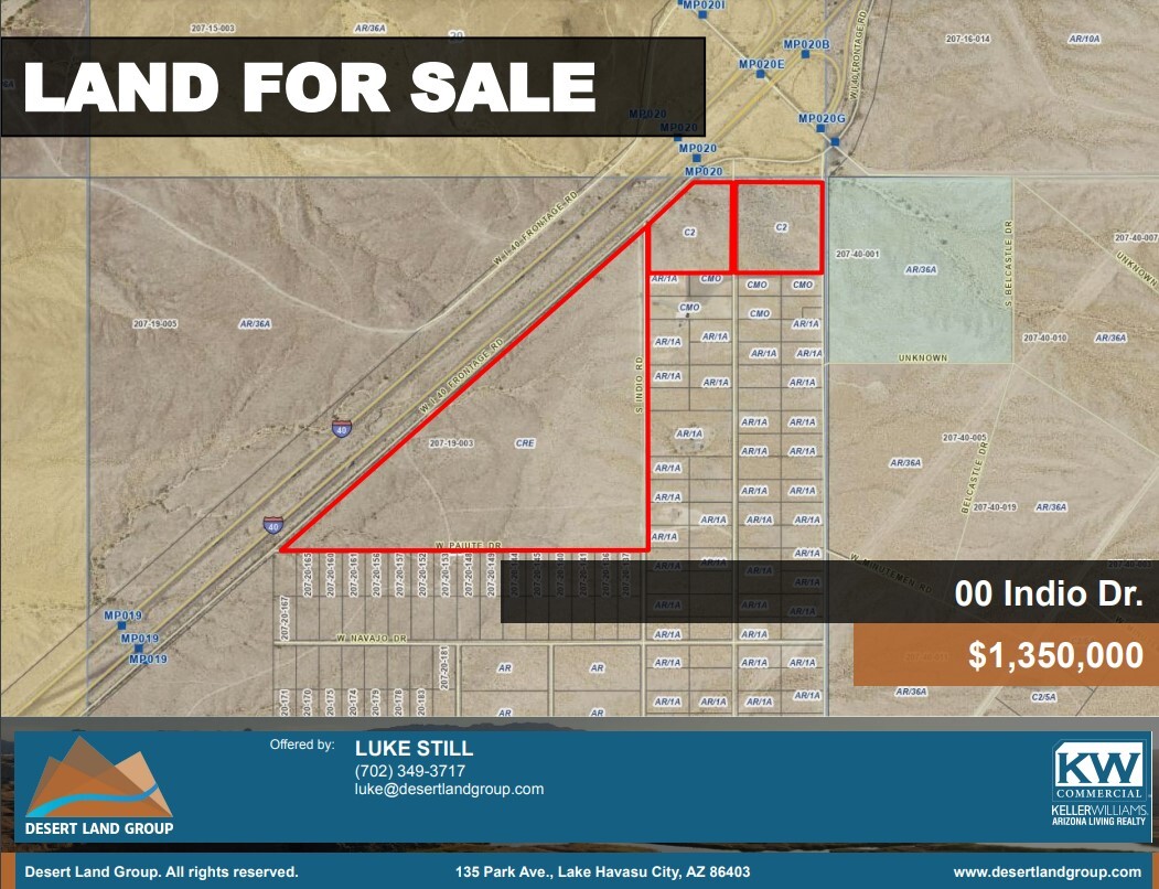 00 Indio Drive / Frontage Road -1, Yucca, AZ for sale Primary Photo- Image 1 of 25