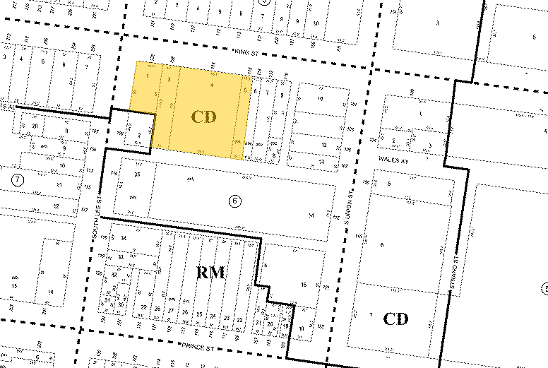 118-124 King St, Alexandria, VA for rent - Plat Map - Image 3 of 4