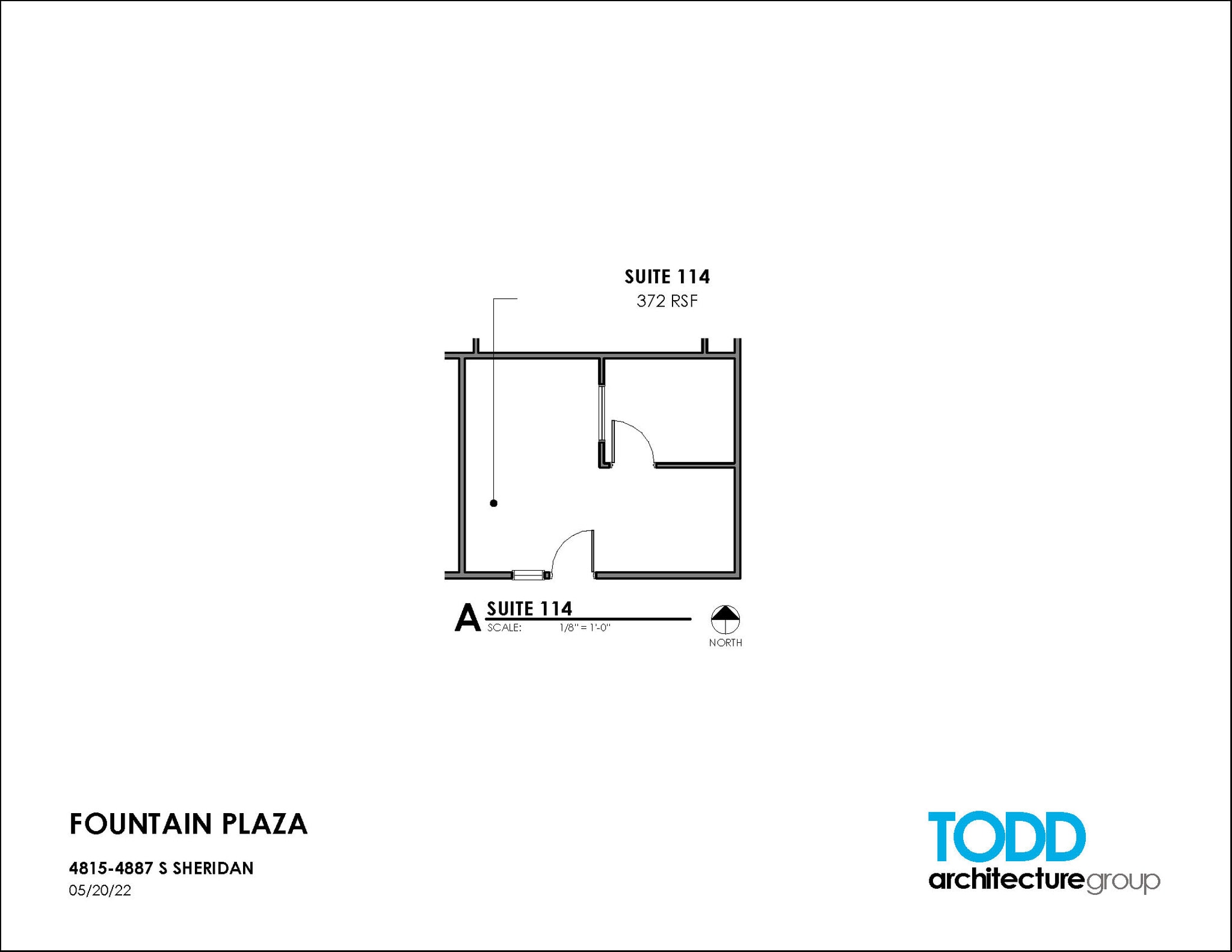 4815-4821 S Sheridan Rd, Tulsa, OK for rent Floor Plan- Image 1 of 2